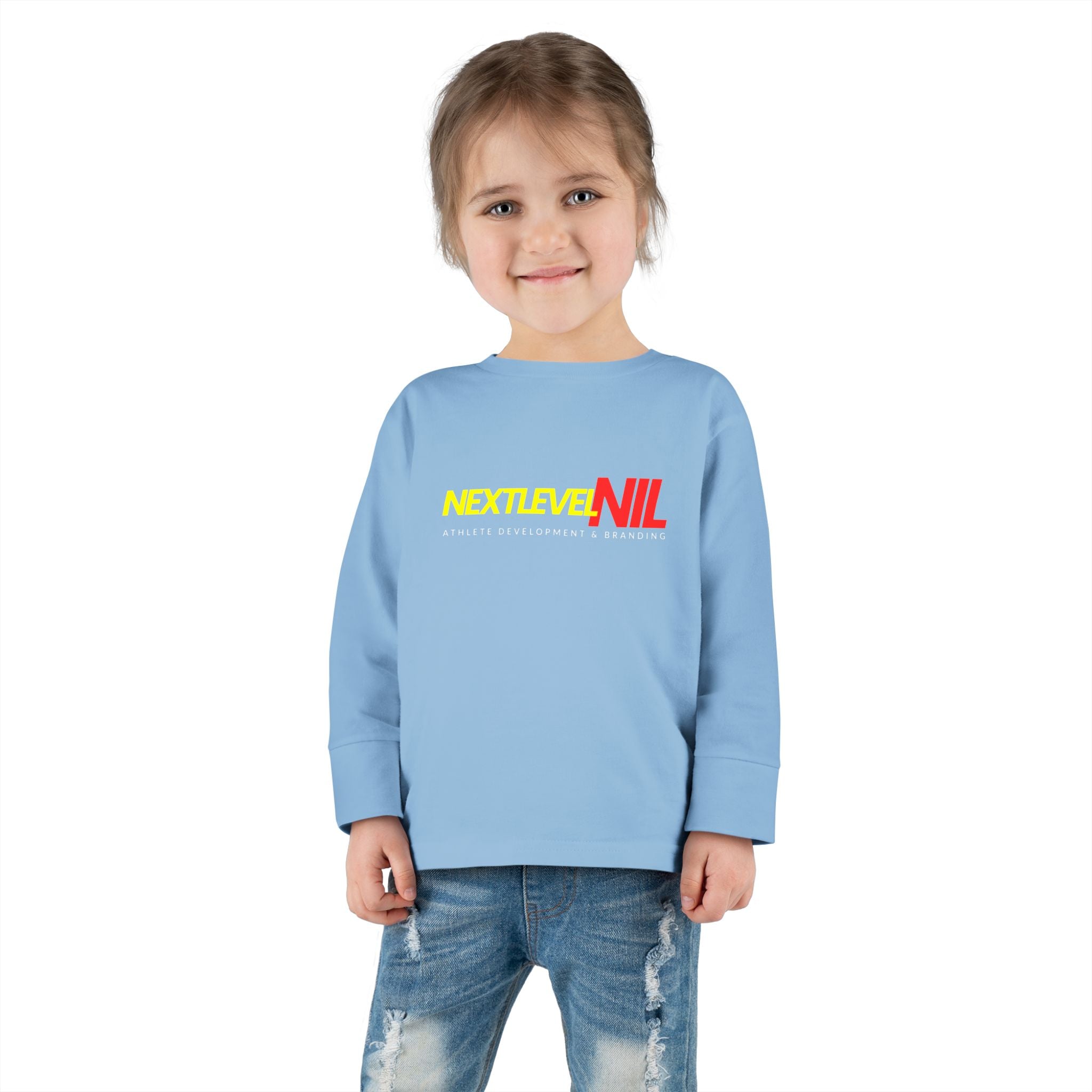 Next Level NIL Toddler Long Sleeve Tee - Fun & Stylish Kids Apparel