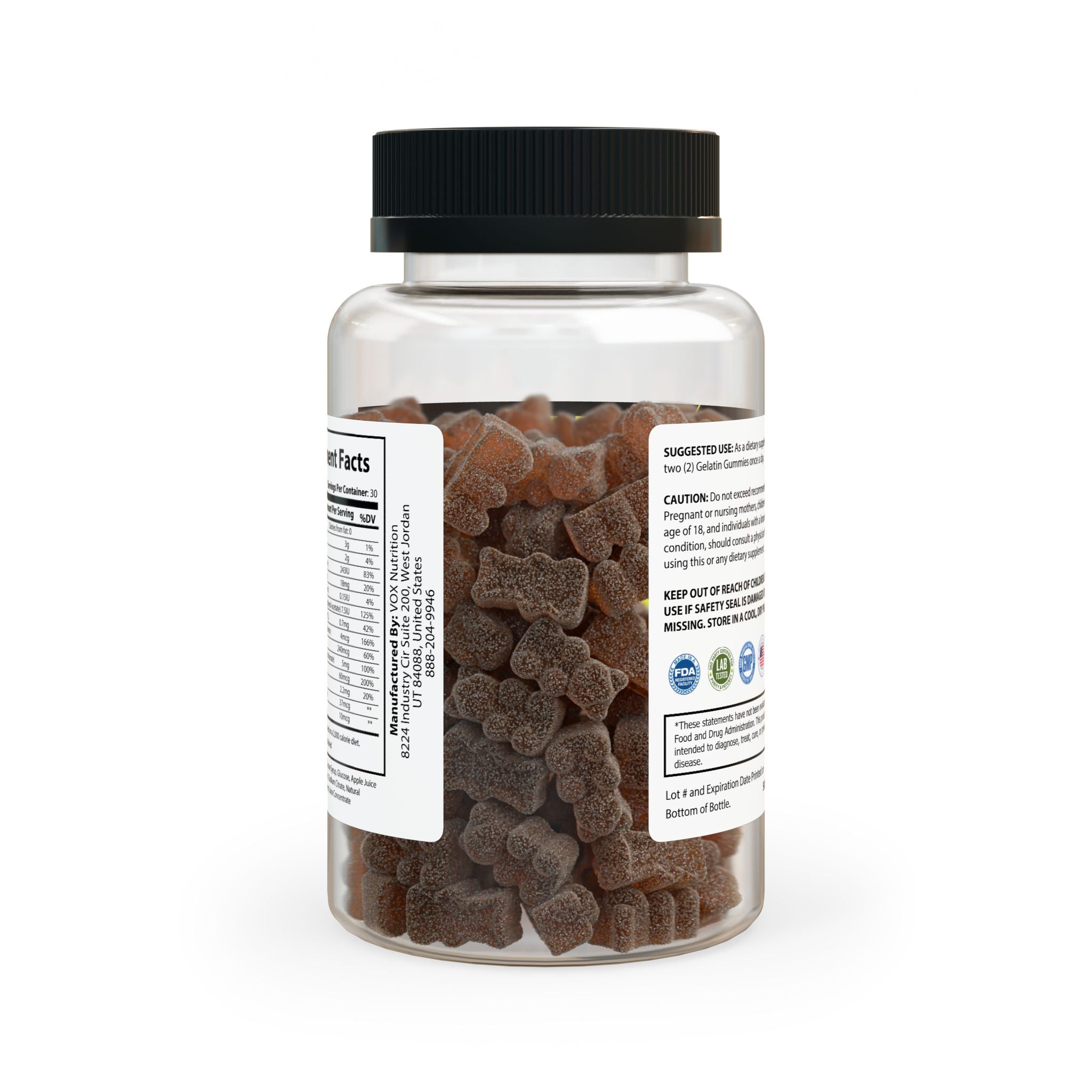 VitalFuel: Multivitamin Gummies for Adults (60 Gummies)