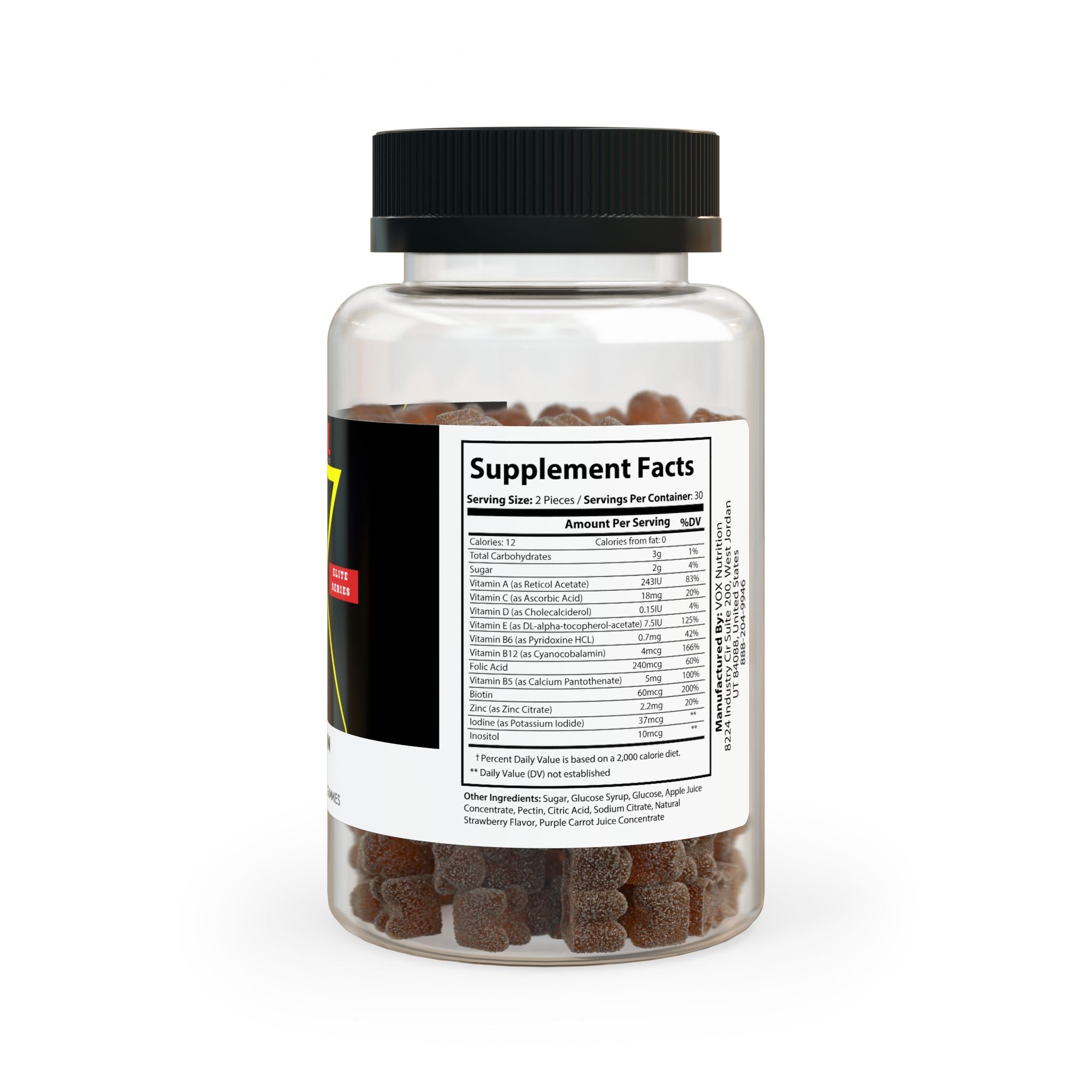 VitalFuel: Multivitamin Gummies for Adults (60 Gummies)