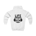 Kids Hoodie - "Life is Better at the Gym" | Nextlevel NIL