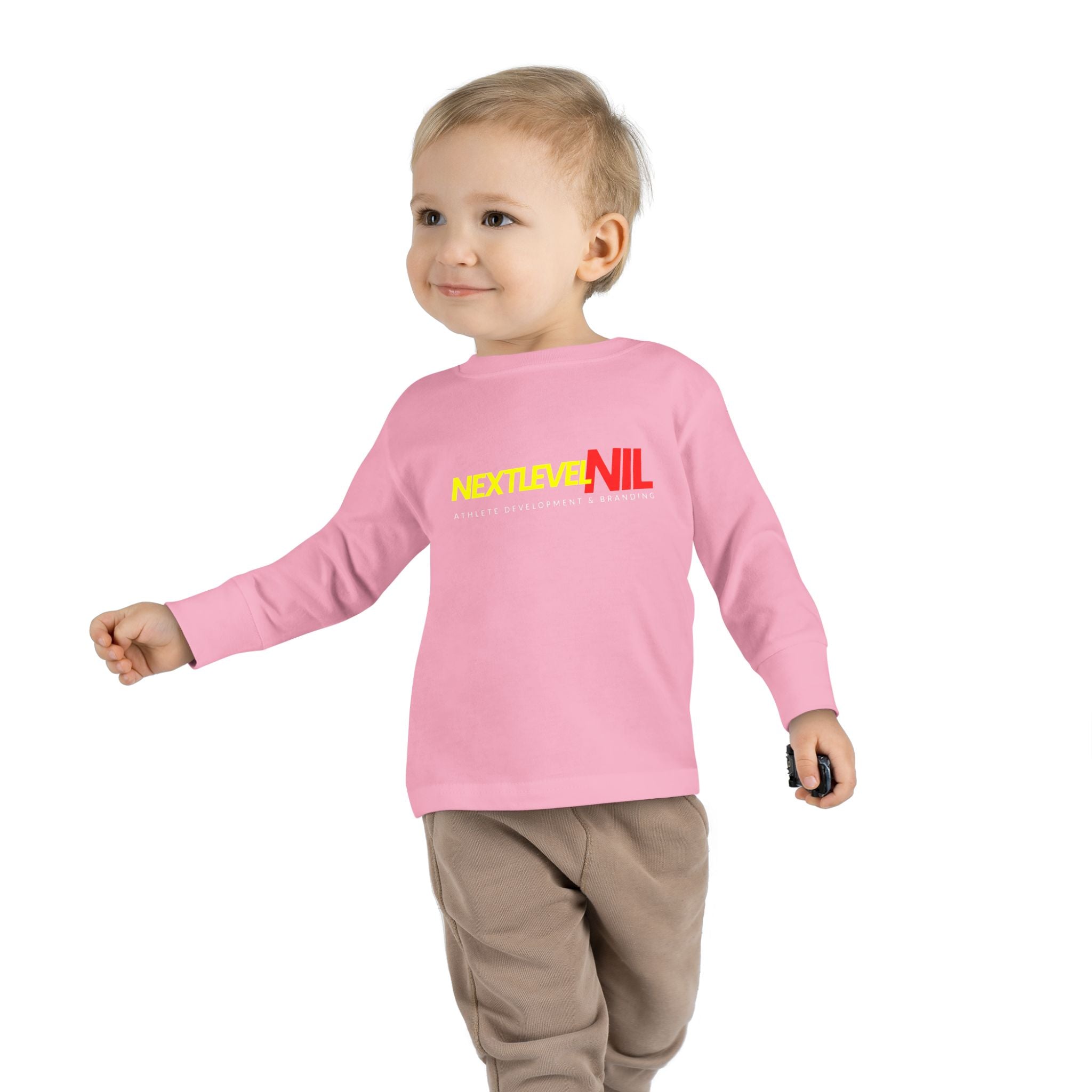 Next Level NIL Toddler Long Sleeve Tee - Fun & Stylish Kids Apparel