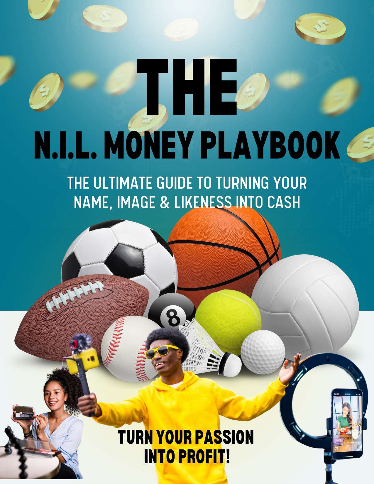 The N.I.L. MONEY PLAYBOOK | Digital Download NIL Guide for Student Athletes